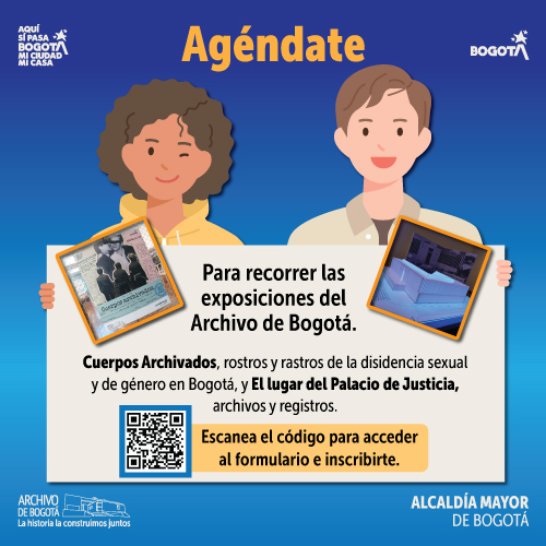 Los recorridos van de abril a mayo de 2026. Foto: Cortesía del Archivo de Bogotá