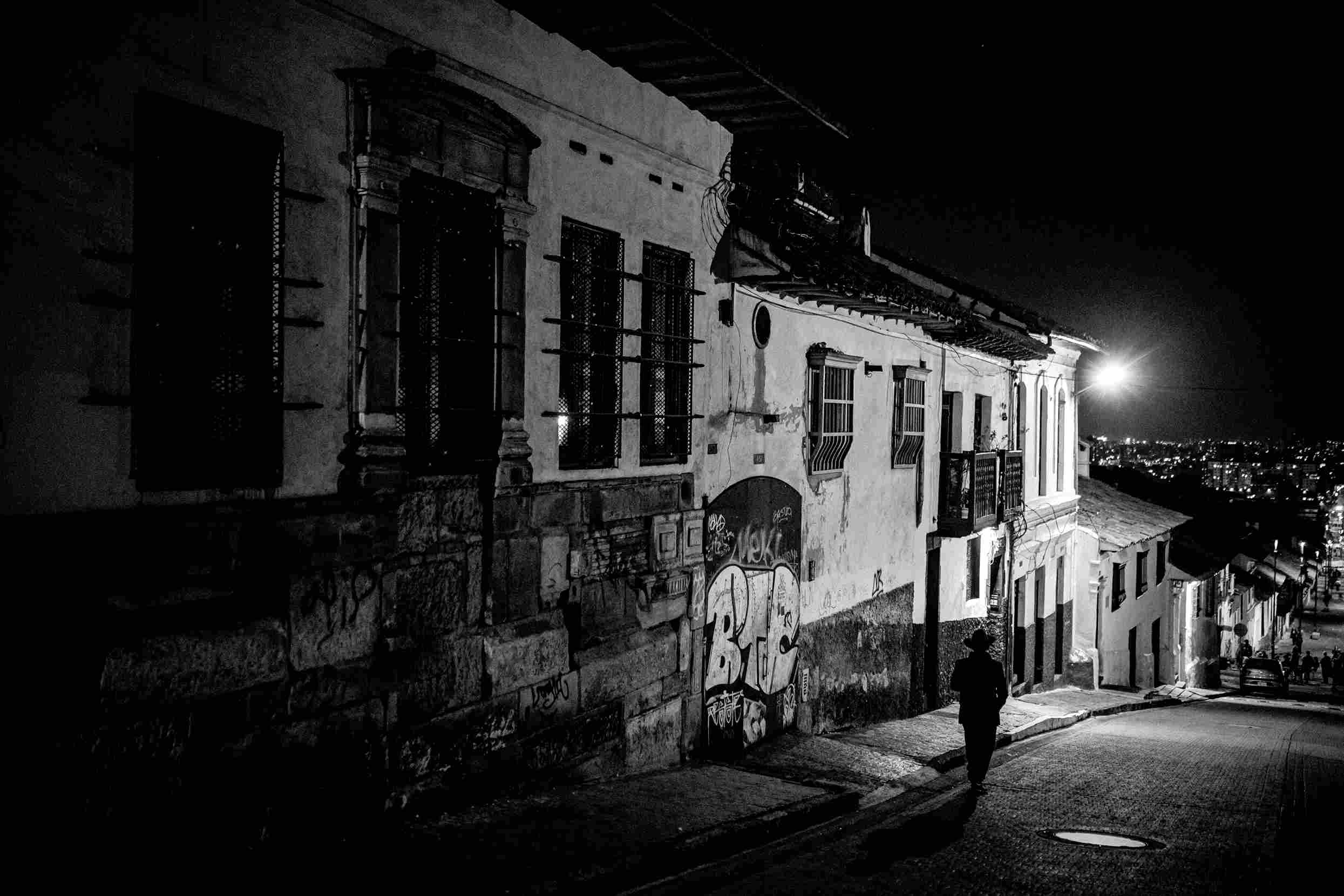 Tour original de fantasmas por La Candelaria, una experiencia espeluznante. Foto: Diego Cuevas - IDT.